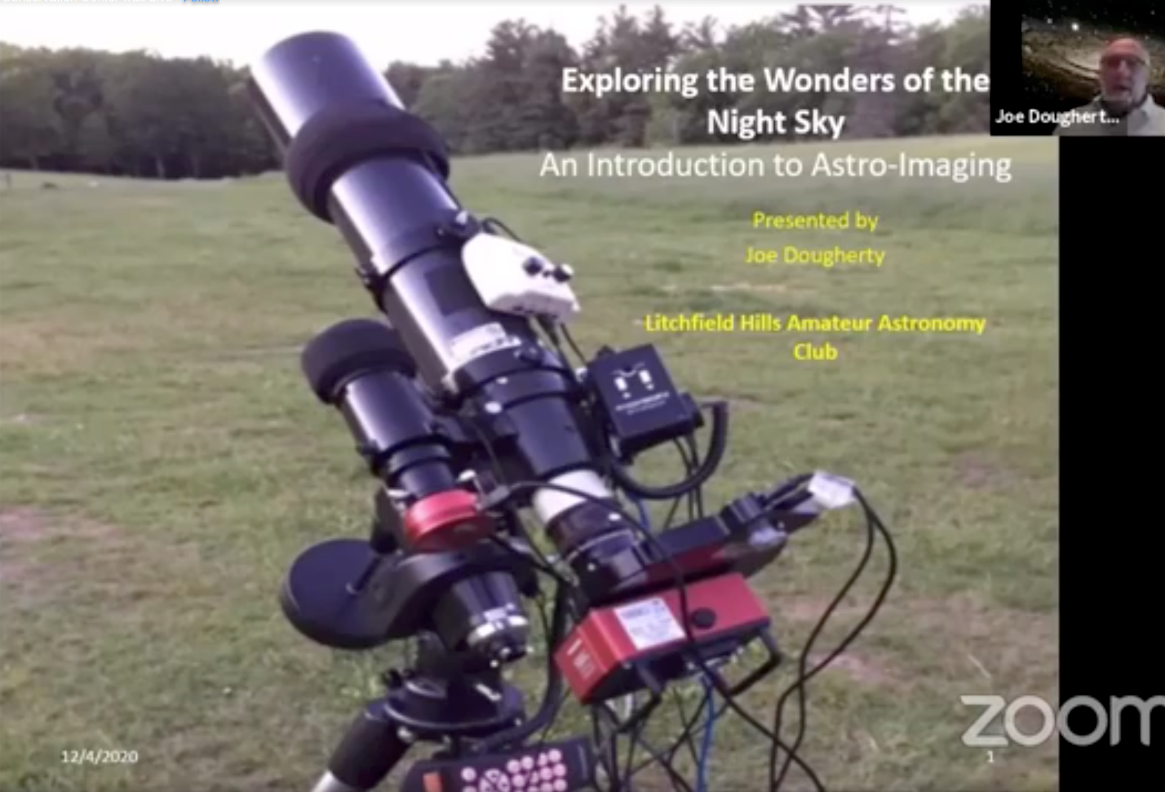 Astrophotography Talk 2020